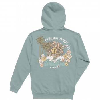 ONeill x Kona Collab Womens Pullover Hoodie in Sage
