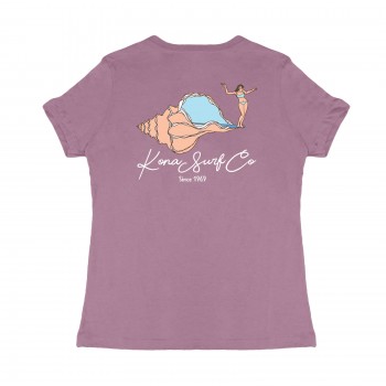 Sound of Surf Womens T-Shirt in Orchid