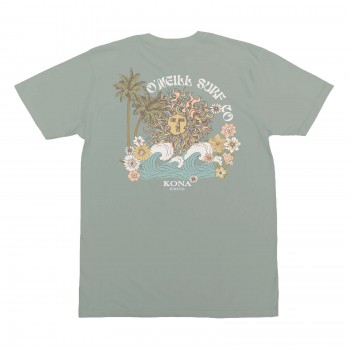 ONeill x Kona Collab Womens T-Shirt in Lilypad